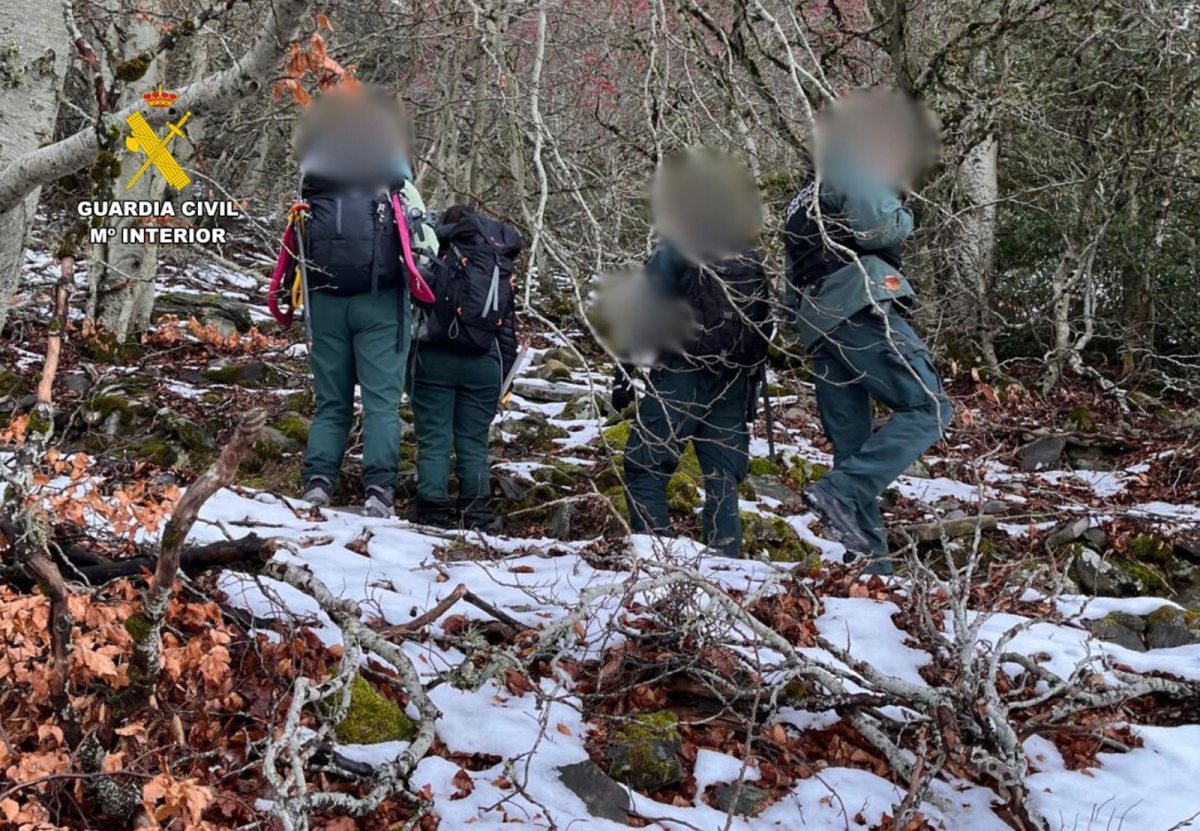 Rescatadas en el Moncayo dos senderistas navarras tras desorientarse por la niebla