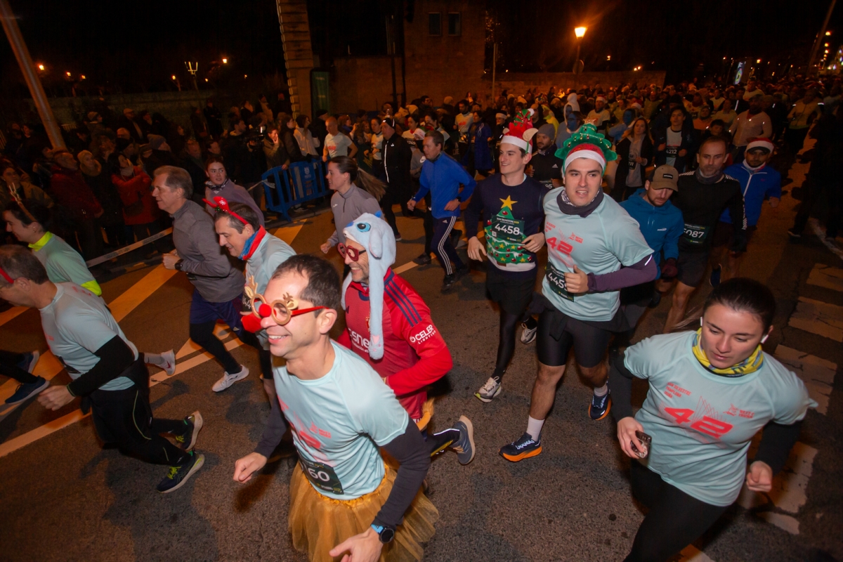 [GALERIA] Las mejores fotos de la San Silvestre de Pamplona 