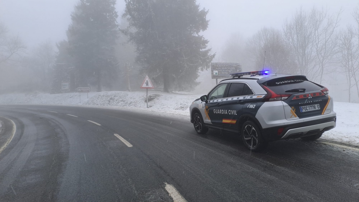Navarra activa avisos amarillos por nevadas en el Pirineo y rachas de viento de 90 km/h por la borrasca Goretti