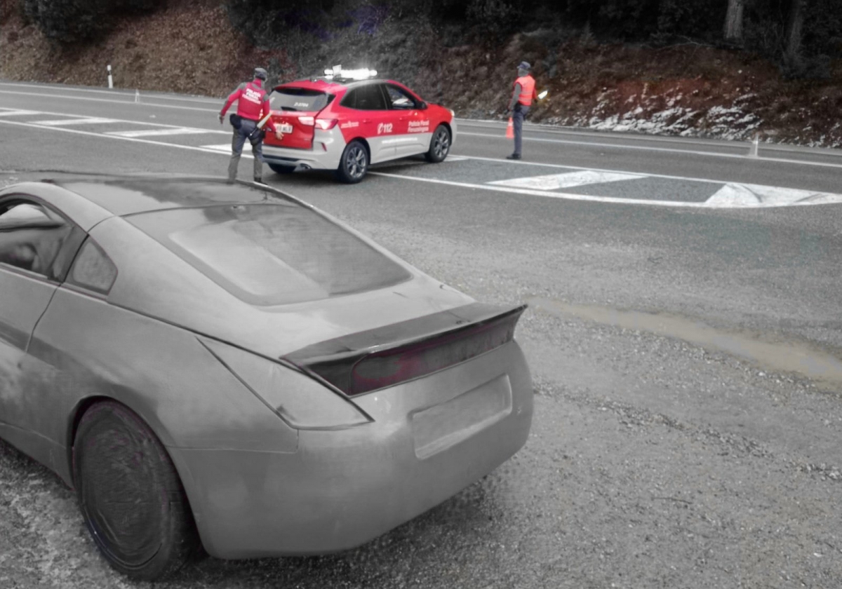 Sancionado un conductor con 2.700 euros tras ser parado en un control en Gulina (Iza)