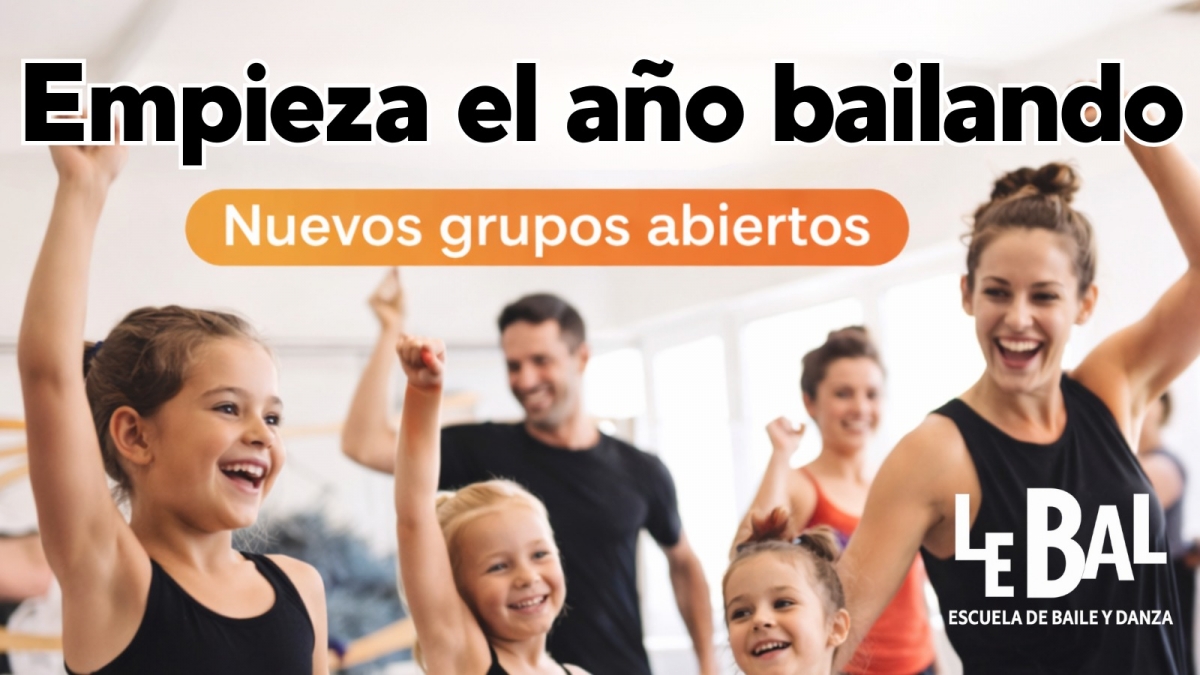 La Escuela de Baile Le Bal abre nuevos grupos para el curso  2026 en Pamplona