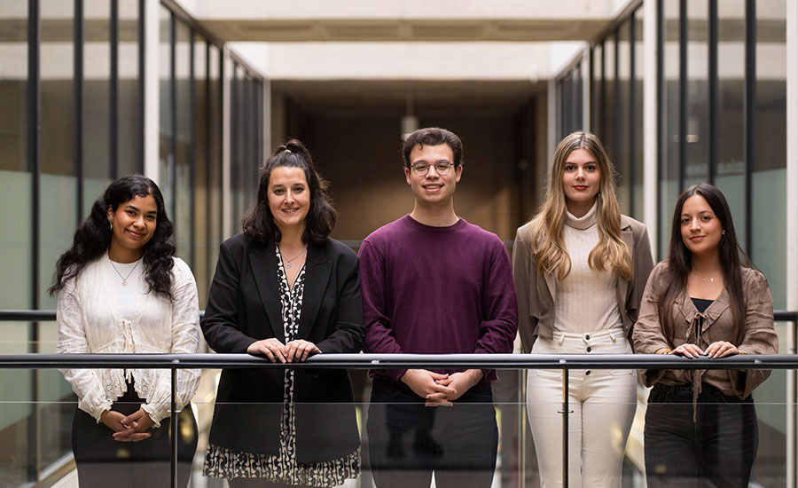 Cuatro estudiantes de la UPNA compiten en el primer certamen interuniversitario de juicios simulados laborales