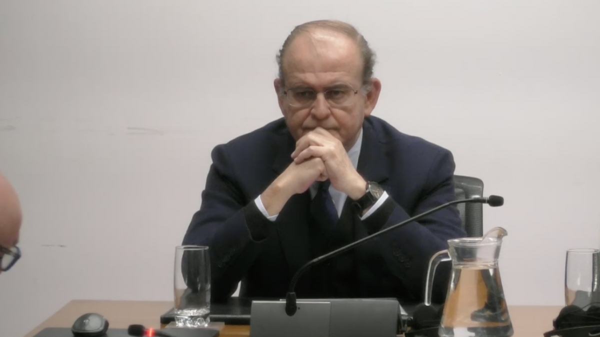 Silencio sepulcral del ex director de Acciona Construcción,  Pelegrini , en la comisión navarra de la trama Koldo-Cerdán