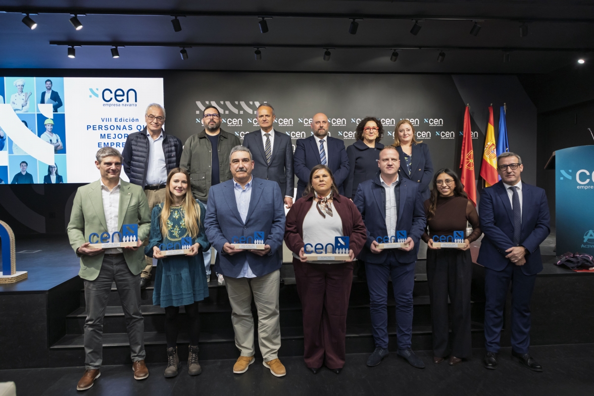 La CEN pone rostro al talento que impulsa a las empresas navarras
