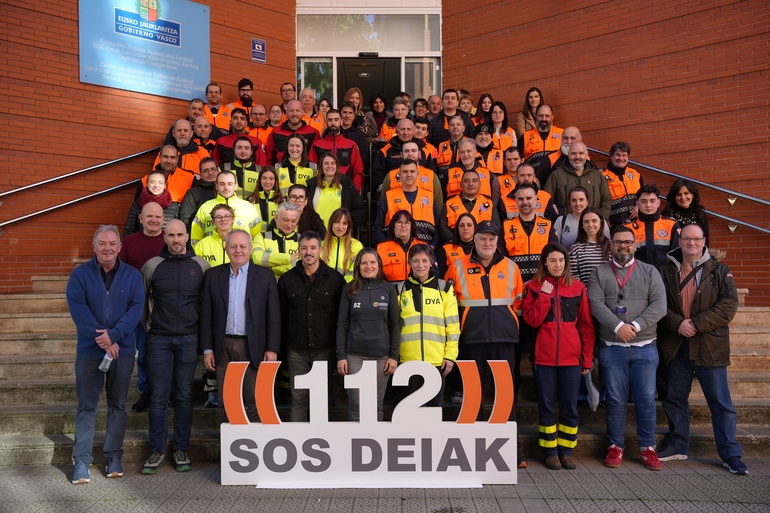 Más de 60 voluntarios analizan el manejo de crisis de salud mental en el encuentro de Protección Civil de Euskadi