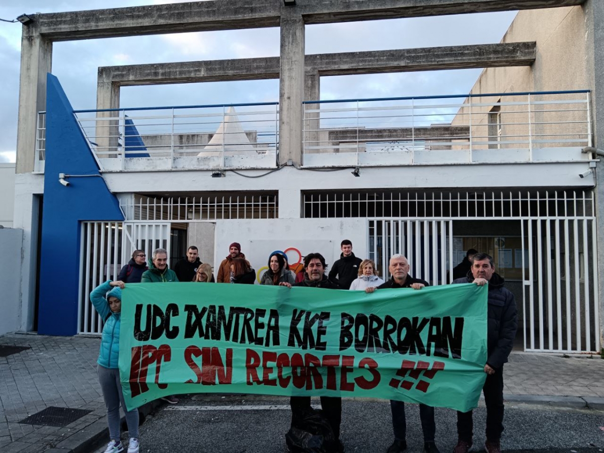 La plantilla del KKE de la UDC Txantrea inicia nuevas movilizaciones ante el bloqueo de la negociación colectiva