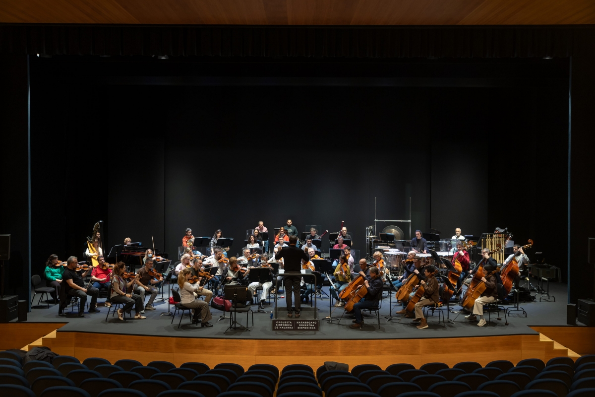 La Orquesta Sinfónica de Navarra estrena una obra para txistu en Bera, Sangüesa y Mélida
