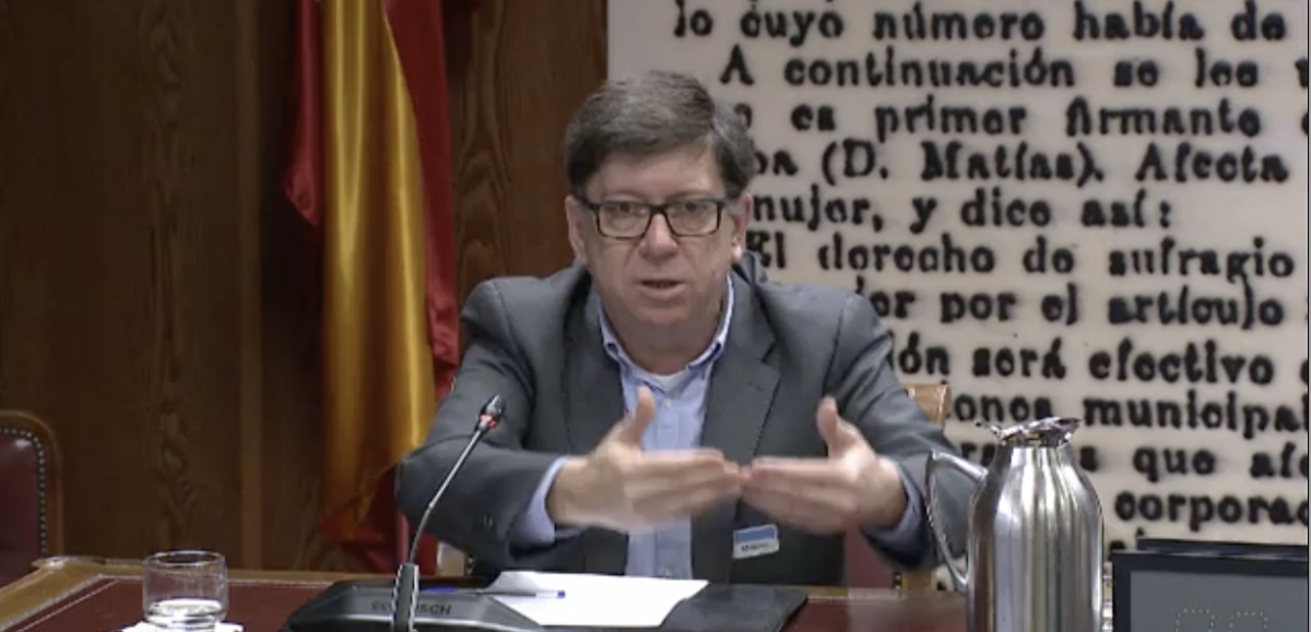 Salazar niega vínculos con tramas de corrupción en su comparecencia en el Senado por el caso Koldo