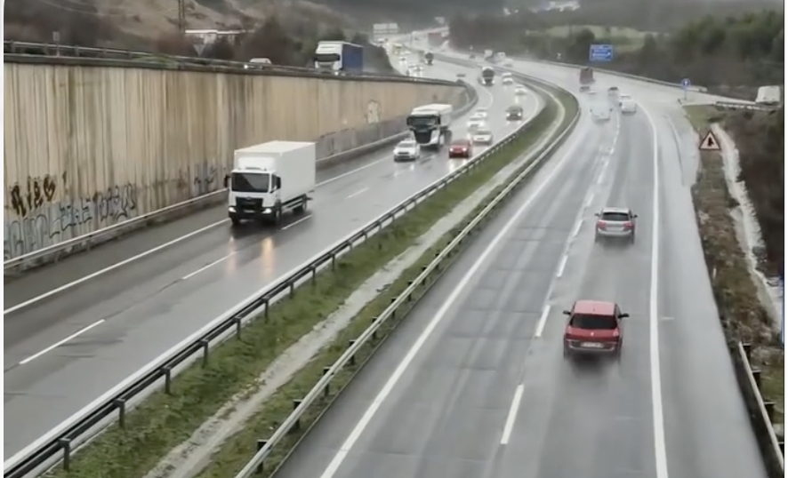 En vigor la limitación de velocidad  a 100 km/h en un tramo de la A-15, en la Ronda Oeste de Pamplona