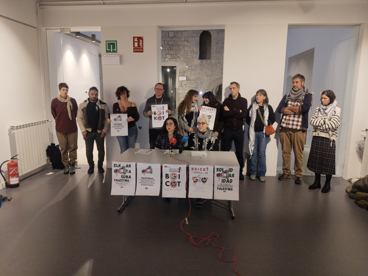 Docentes por Palestina exige al Gobierno de Navarra que actúe para liberar a un profesor navarro retenido por Israel