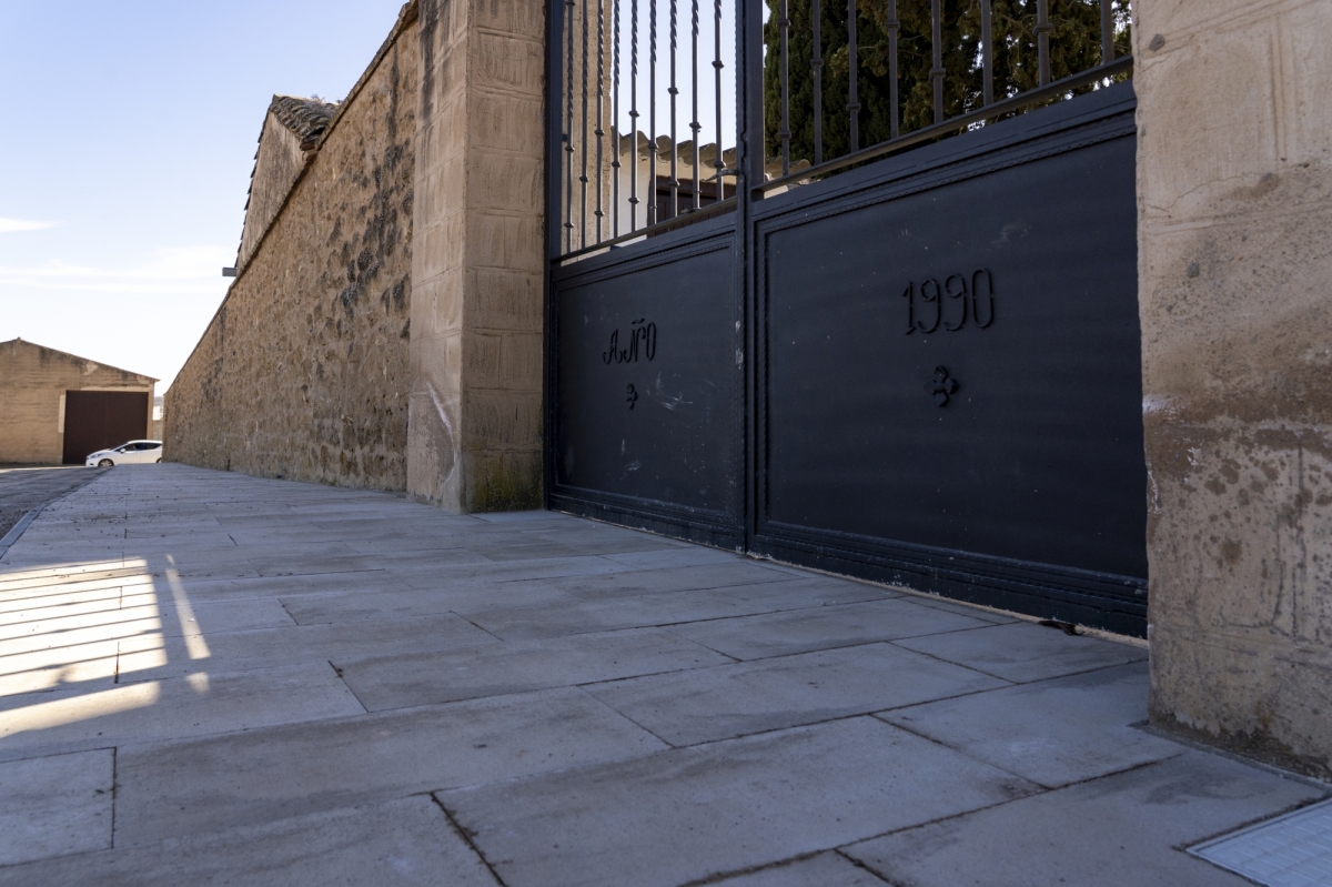 El Ayuntamiento de Fitero mejora la accesibilidad y el sistema de drenaje en el cementerio municipal