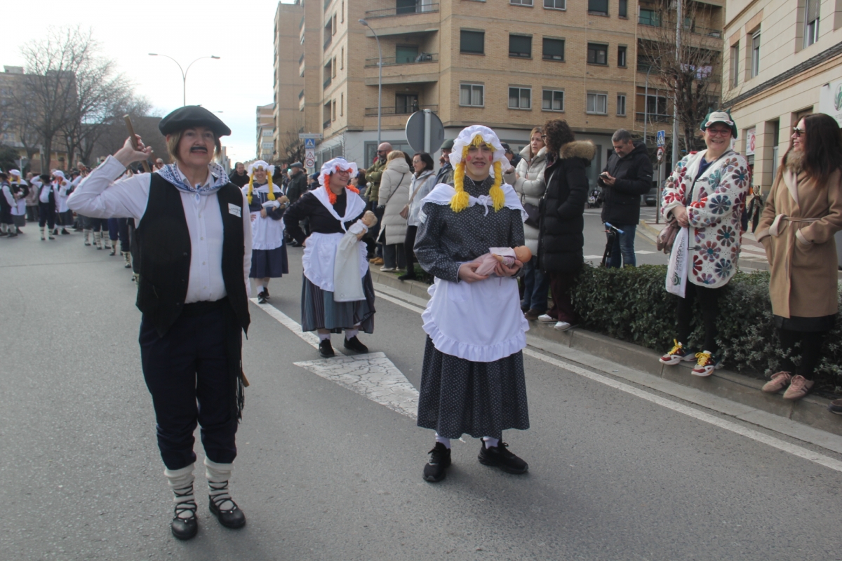 [GALERIA] Gran desfile de carnaval en Tudela