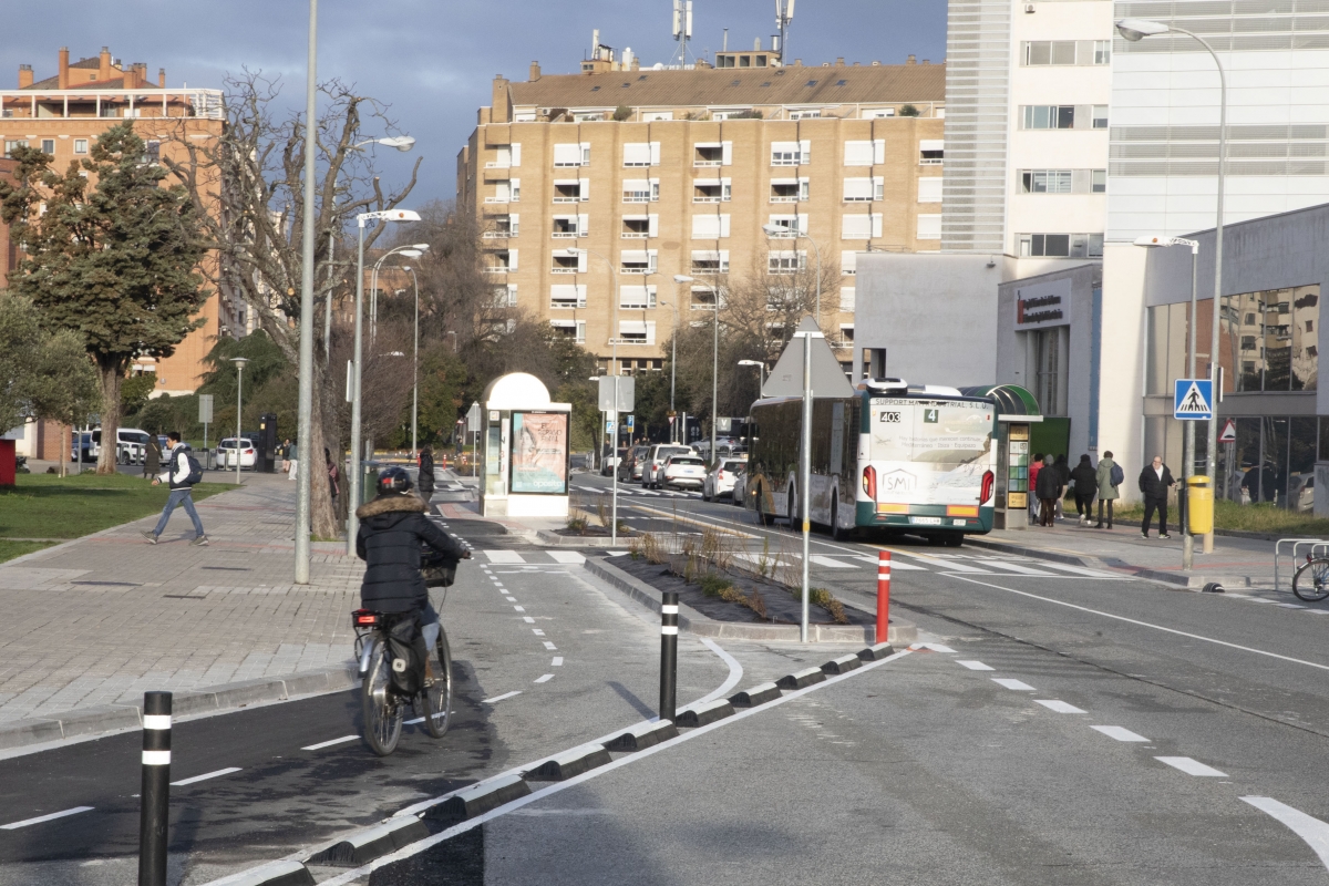 Desacuerdo acalorado entre equipo de Gobierno y oposición en Pamplona por la movilidad hospitalaria