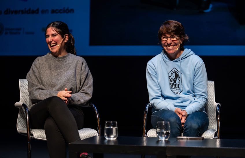 La alpinista Vanesa Almeida comparte en el Museo Universidad de Navarra su testimonio sobre el autismo