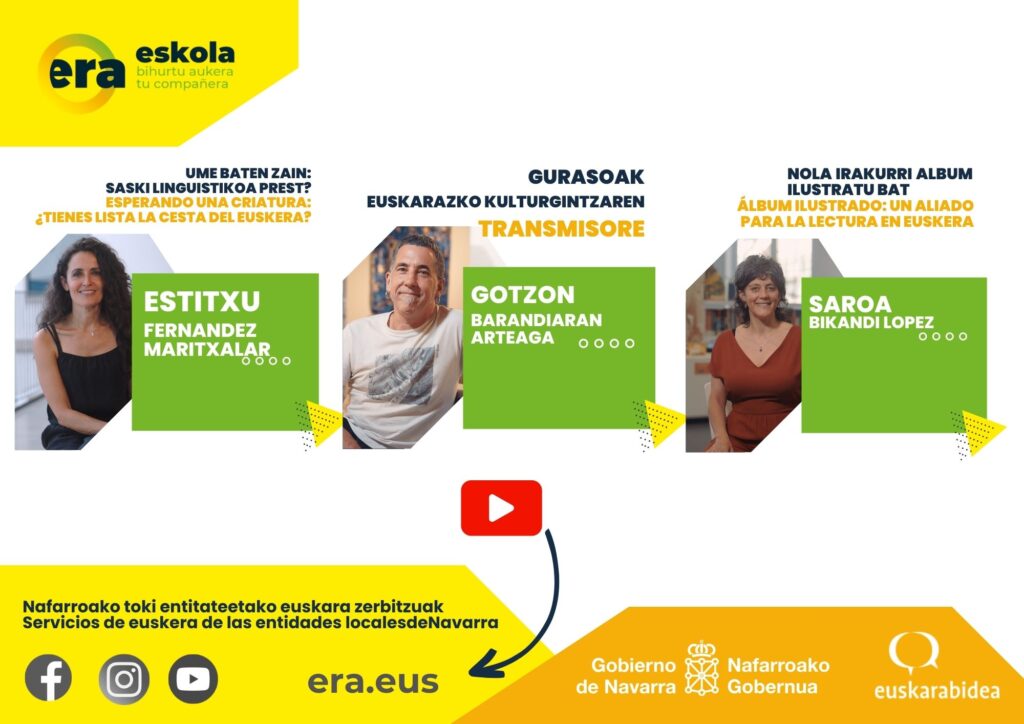 Euskarabidea y las entidades locales presentan la quinta edición de la escuela de madres y padres ERA Eskola