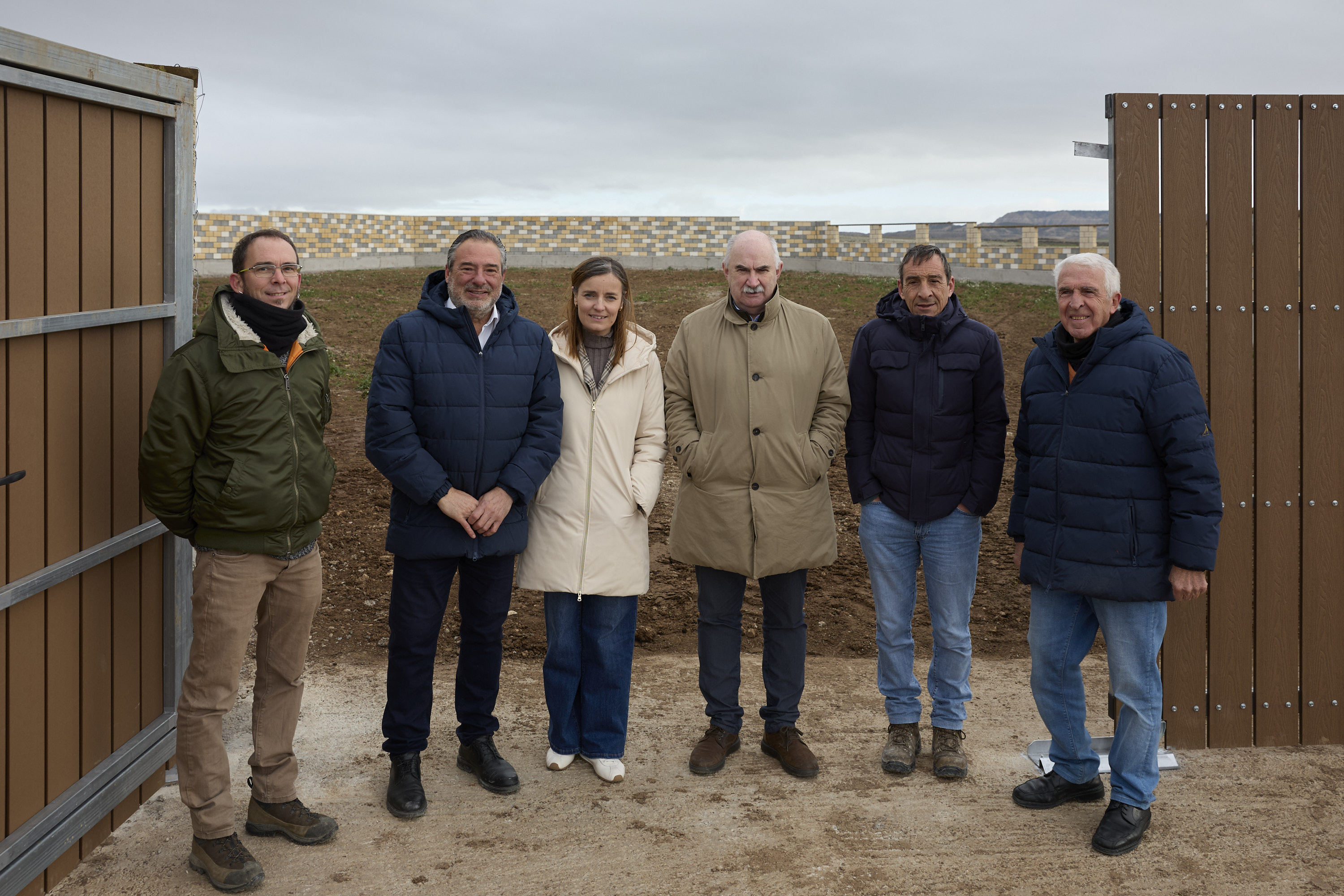 Más de medio centenar de ganaderos se va a beneficiar de 53 nuevos corrales en Bardenas para facilitar el pastoreo extensivo de ovejas y la trashumancia