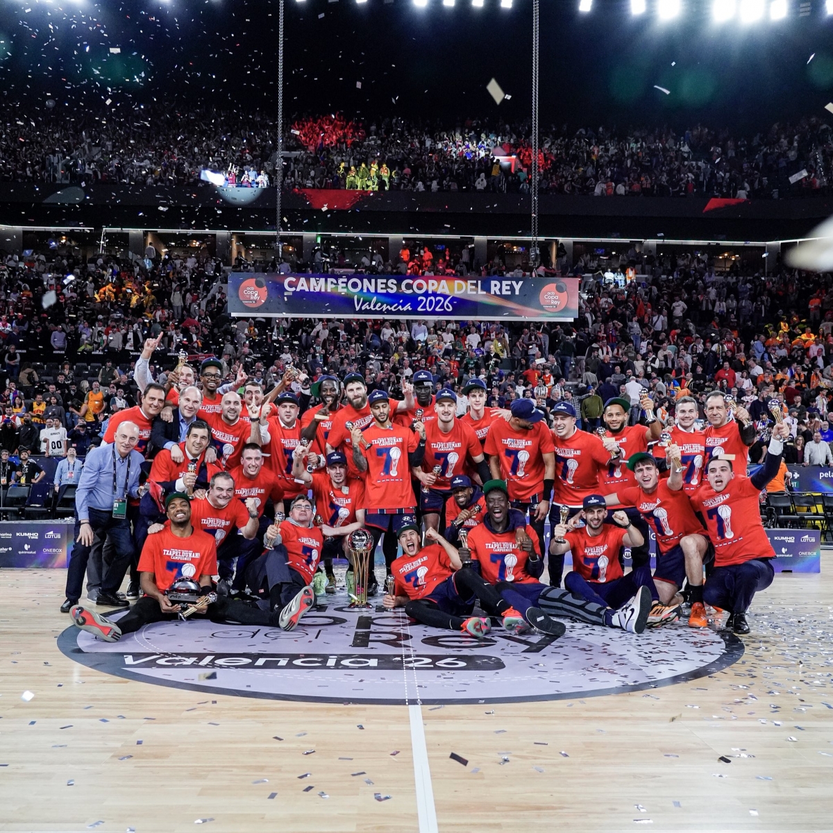 El Kosner Baskonia conquista la Copa del Rey 17 años después tras desarmar al Real Madrid (89-100)
