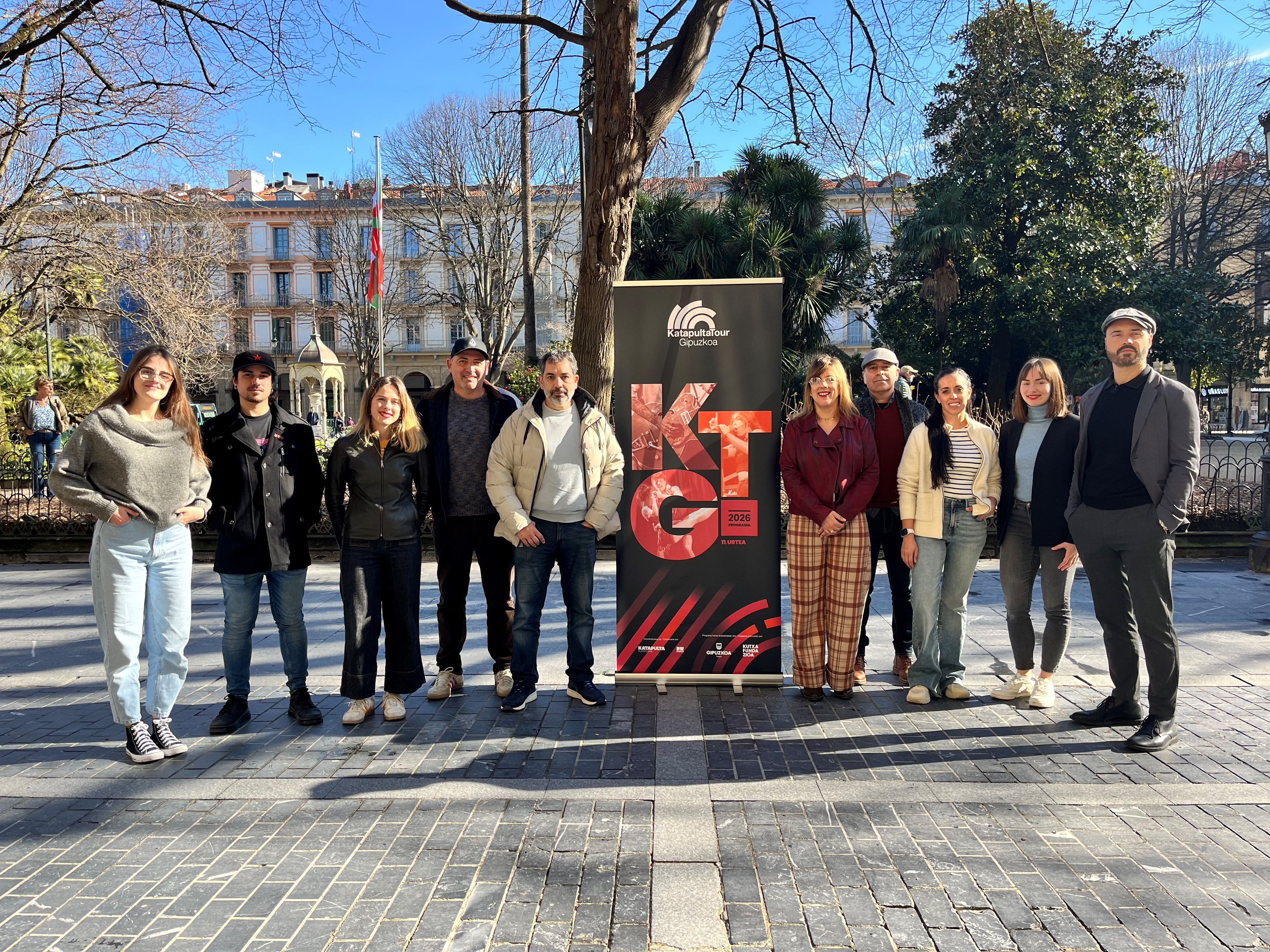 Cultura y Kutxa Fundazioa impulsan a diez artistas emergentes en la undécima edición de Katapulta Tour Gipuzkoa