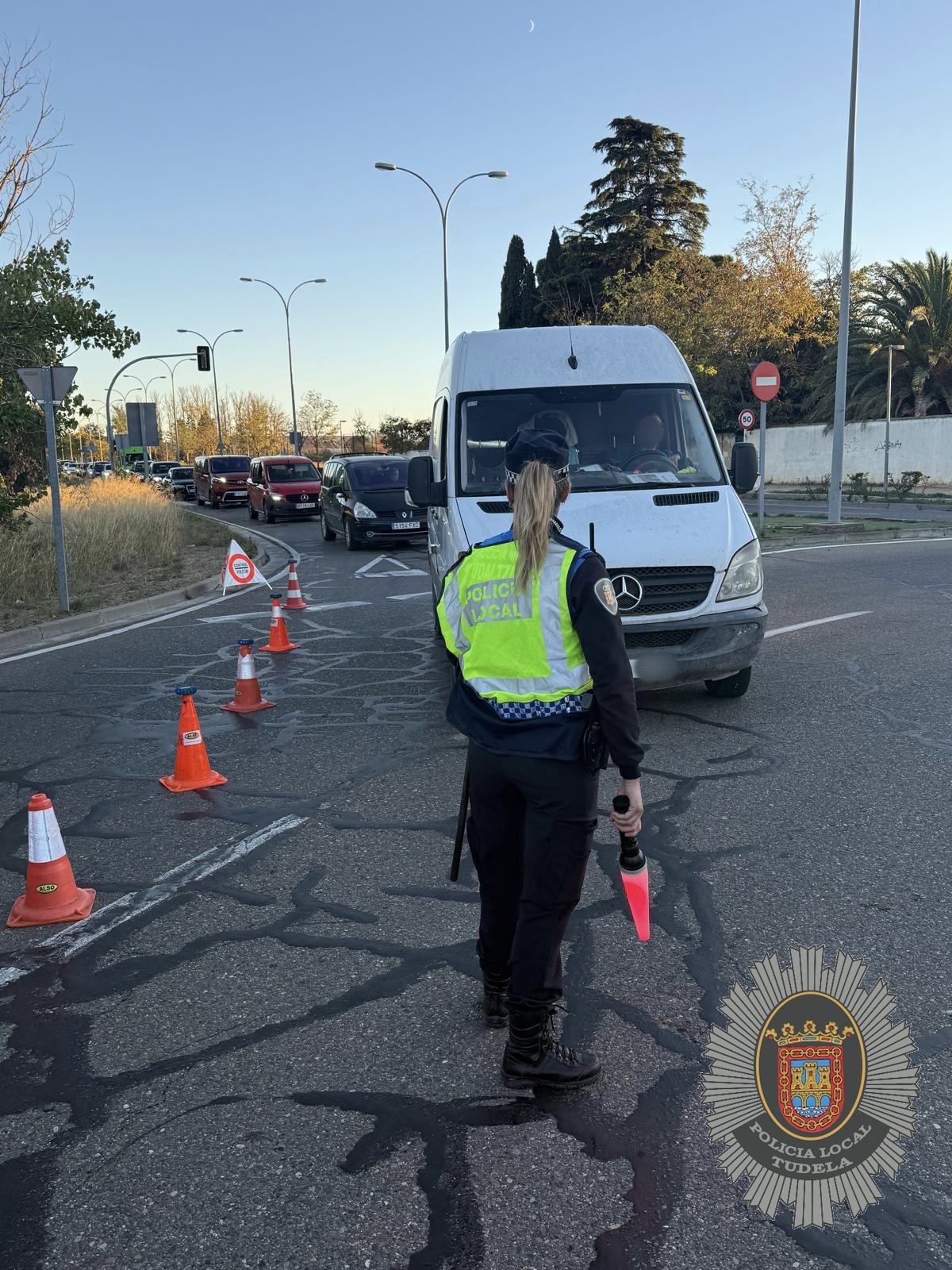 Policía Local de Tudela detiene a un conductor por negarse a realizar la prueba de alcoholemia