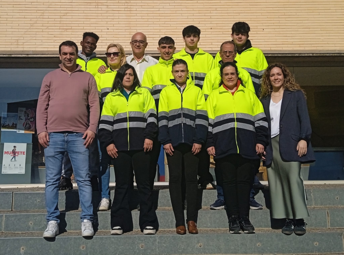 El Ayuntamiento de Ablitas impulsa la inserción laboral de diez desempleados con formación en jardinería