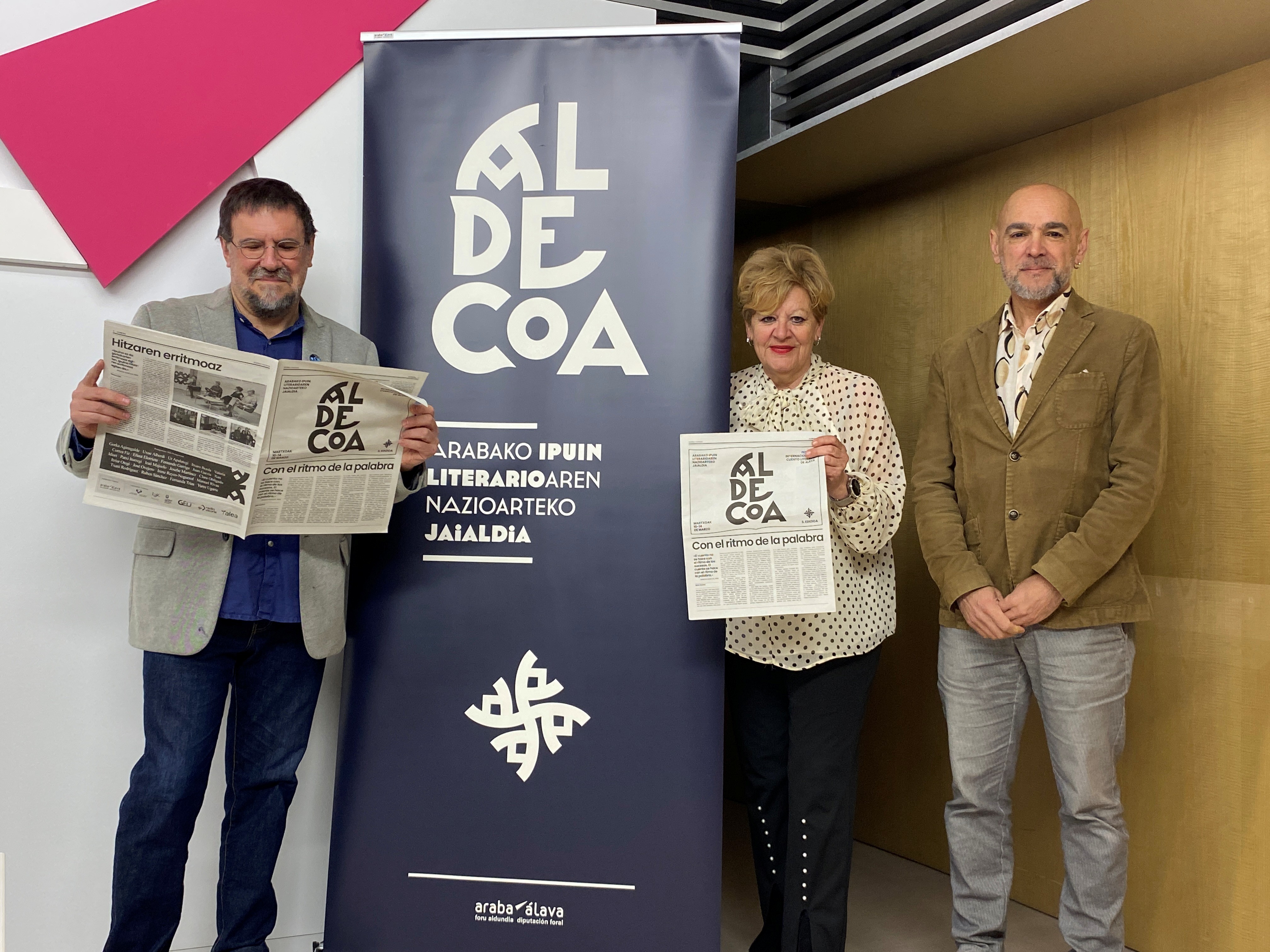 El Festival Internacional de cuento literario de Álava Aldecoa refuerza su proyección exterior en su tercera edición