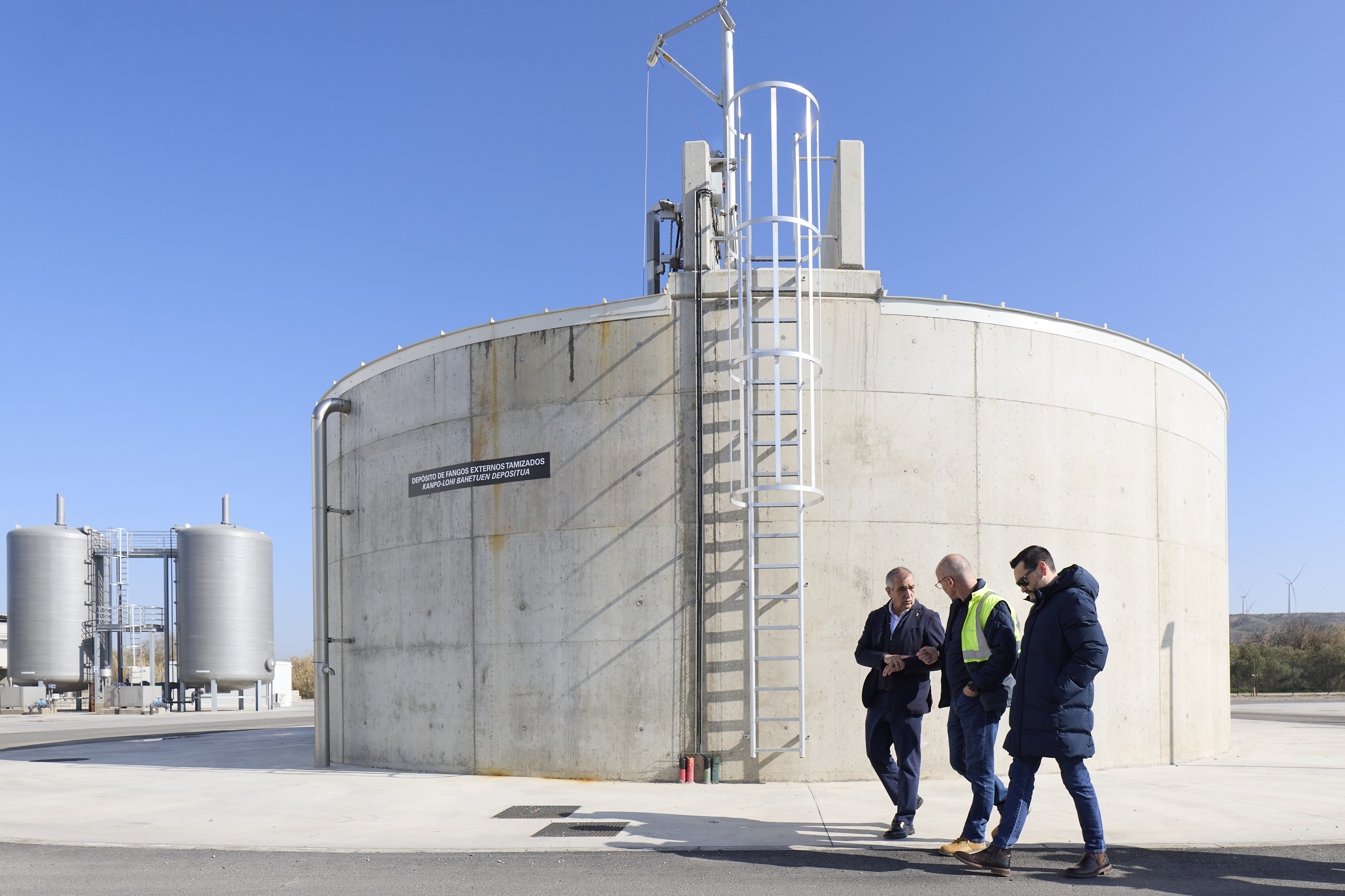 La depuradora comarcal de Tudela culmina su primera fase de renovación