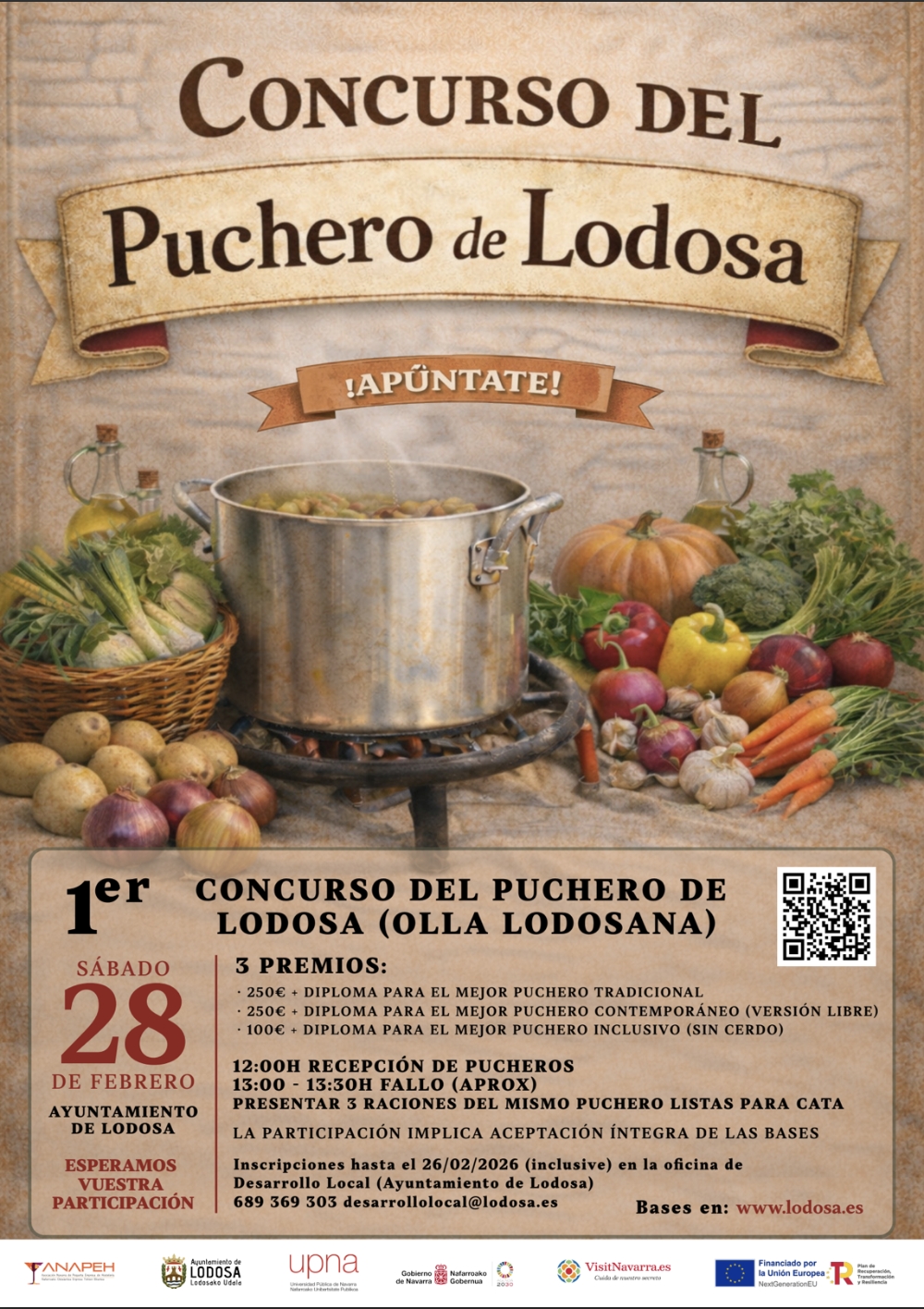 Lodosa celebra este sábados su primer Concurso de Puchero