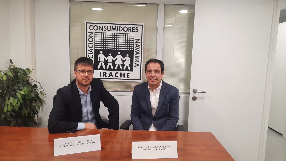 Consumidores Irache atendió más de 48.000 consultas y reclamaciones en 2025, con la energía a la cabeza