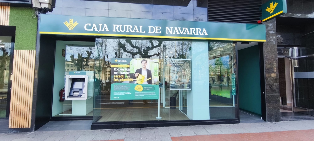 Caja Rural de Navarra refuerza su solvencia tras ganar 249 millones y destinar casi todo el beneficio a reservas