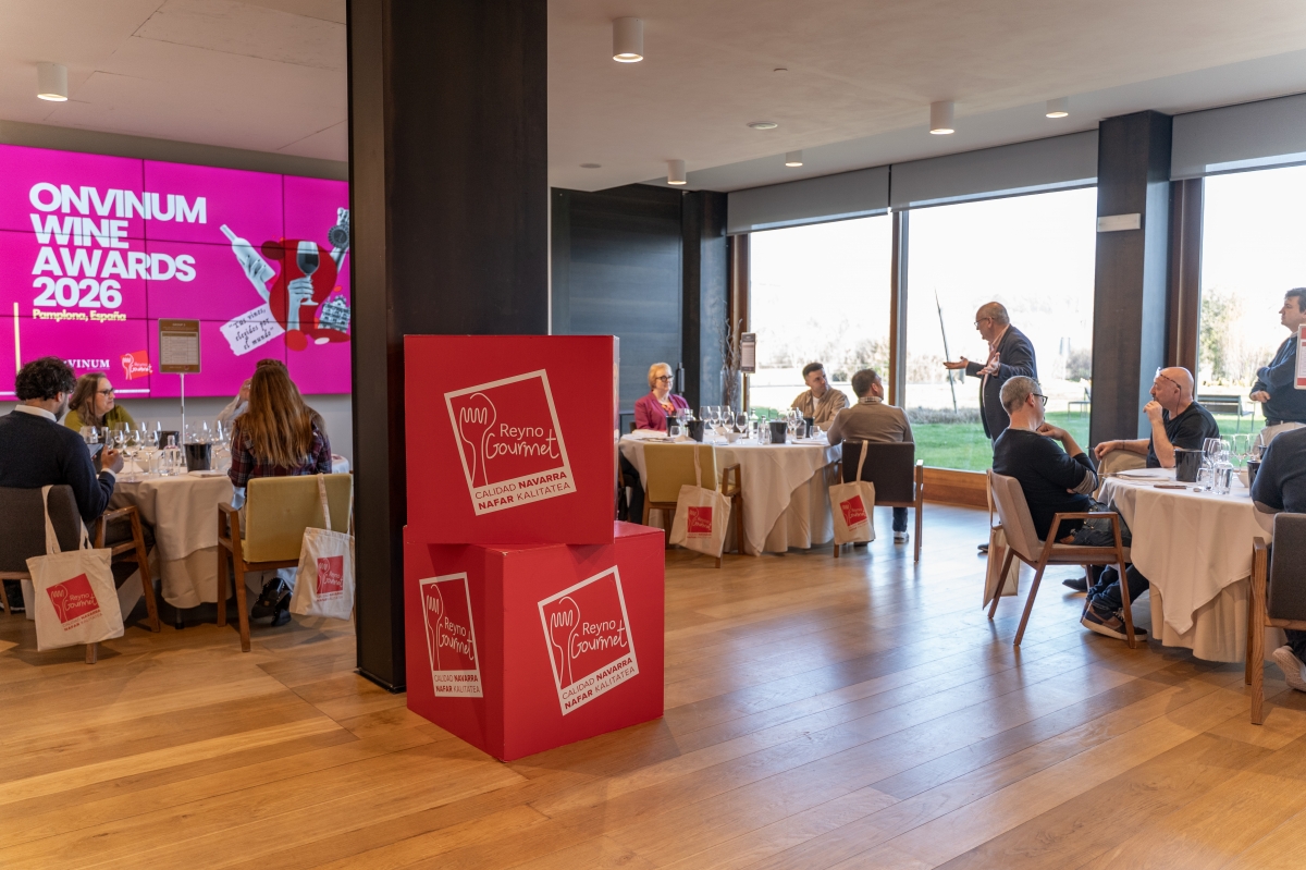 Pamplona acoge la cata profesional del Onvinum Wine Awards «Reyno Gourmet» con 149 vinos y un jurado de prestigio