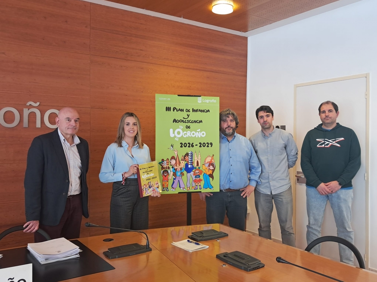 El Ayuntamiento de Logroño aprueba el nuevo Plan de Infancia y Adolescencia 2026-2029 con 88 medidas concretas
