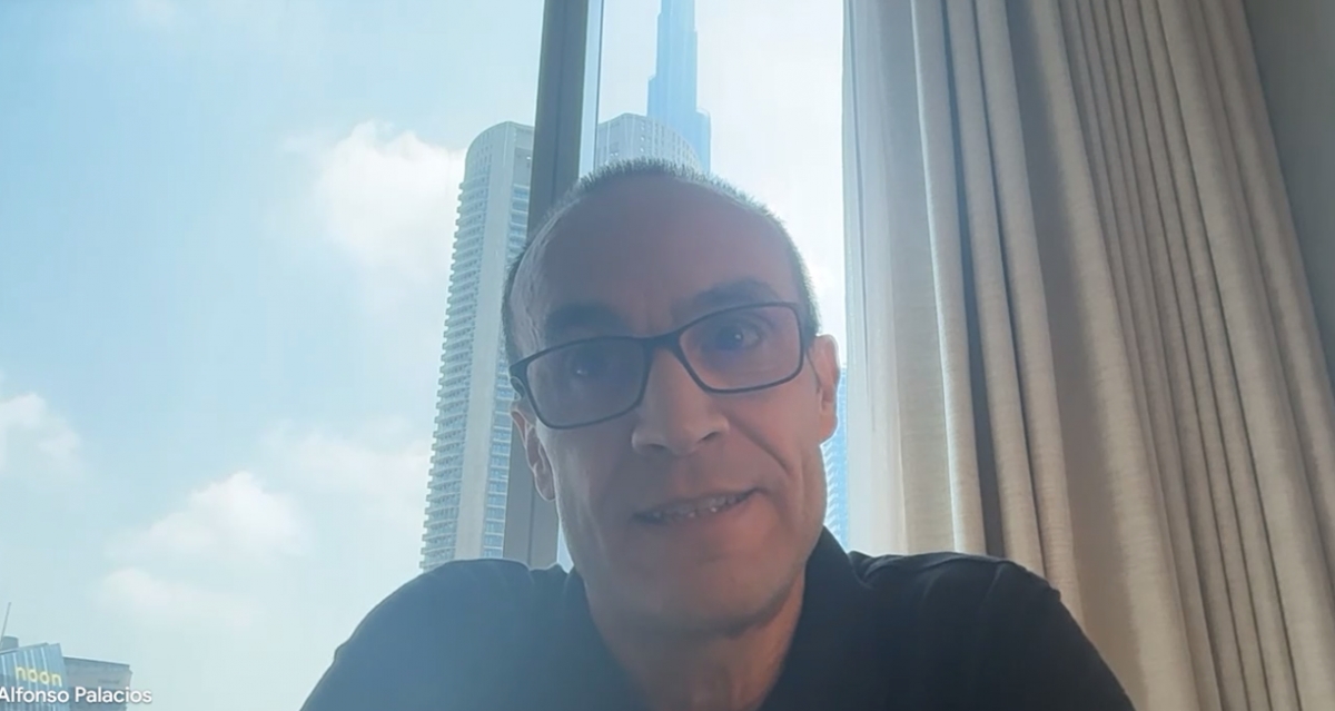 Alfonso Palacios, español varado en Dubai: 