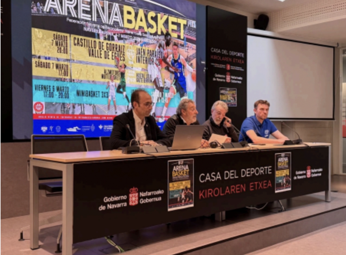 El Arena Basket regresa a Pamplona con un fin de semana de baloncesto, deporte base y solidaridad