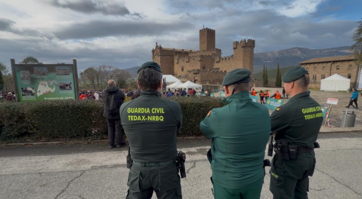 La primera jornada de las Javieradas 2026 concluye sin incidencias destacadas y con unos 4.400 peregrinos
