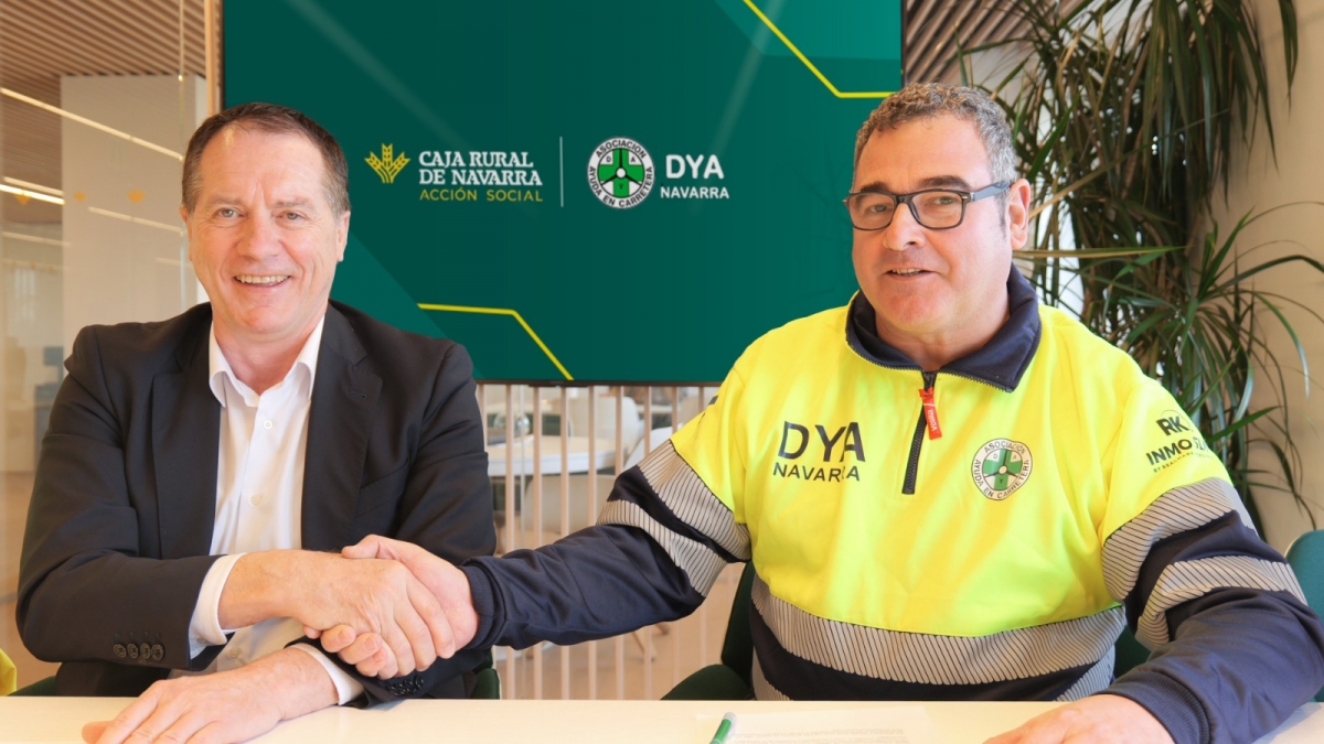 Un nuevo hospital de campaña para DYA Navarra gracias a la colaboración de la Acción Social de Caja Rural de Navarra