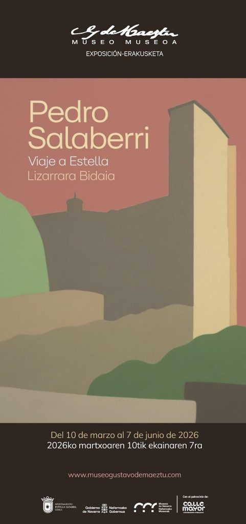 El Museo Gustavo de Maeztu inaugura la exposición ‘Viaje a Estella’ del pintor navarro Pedro Salaberri