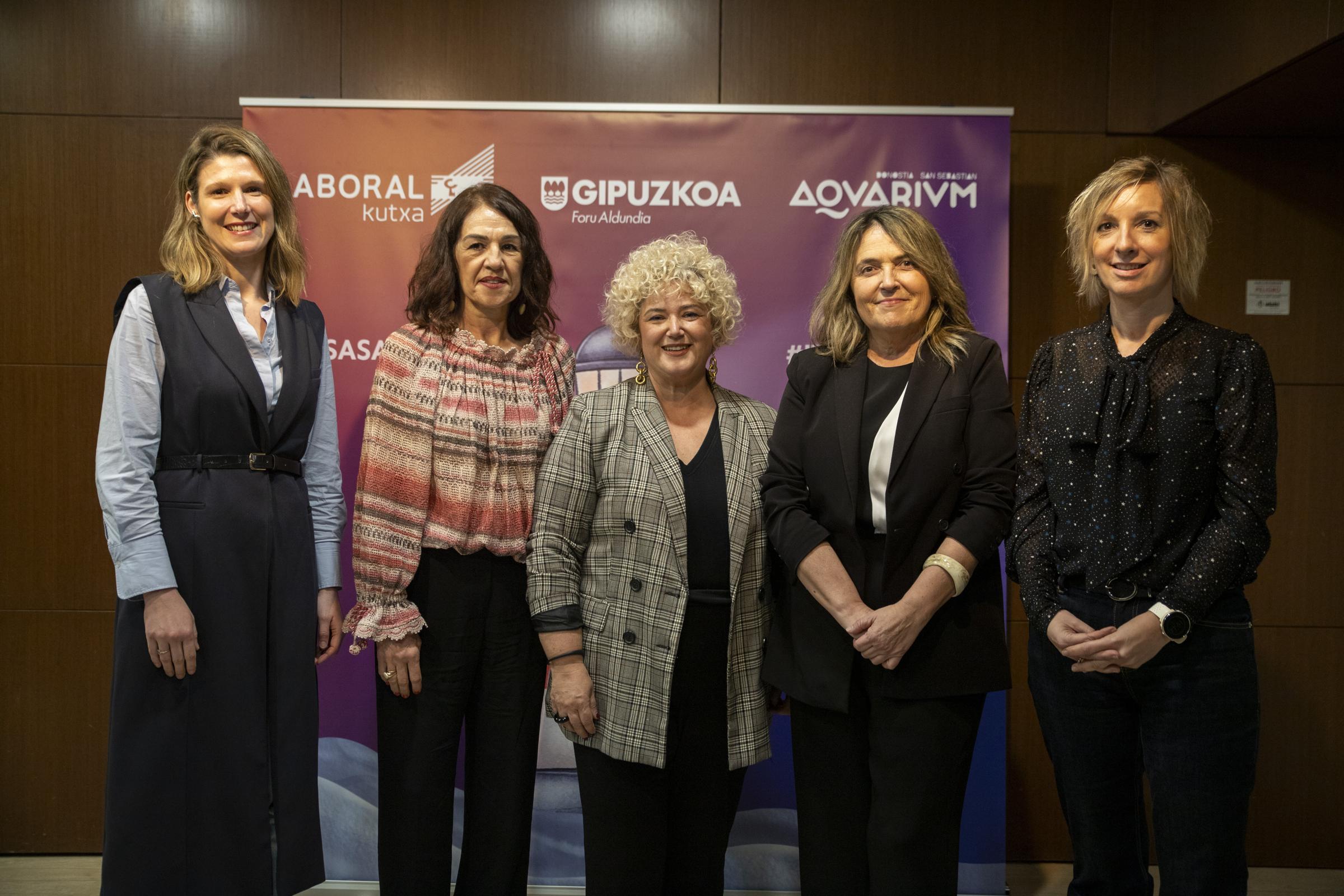 Laboral Kutxa, el Aquarium y la Diputación impulsan Itsasargiak para visibilizar el voluntariado en Gipuzkoa