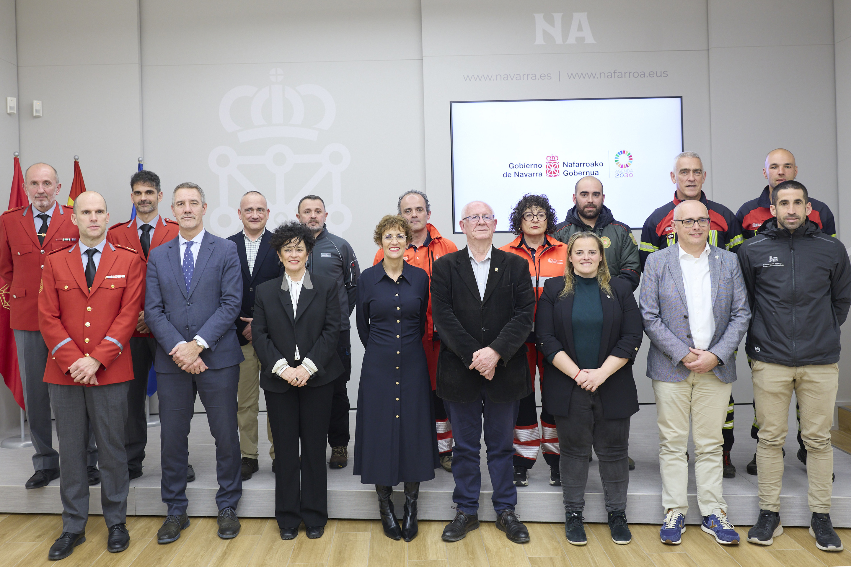 Paiporta agradece la labor prestada de los efectivos de emergencia de Navarra durante la DANA