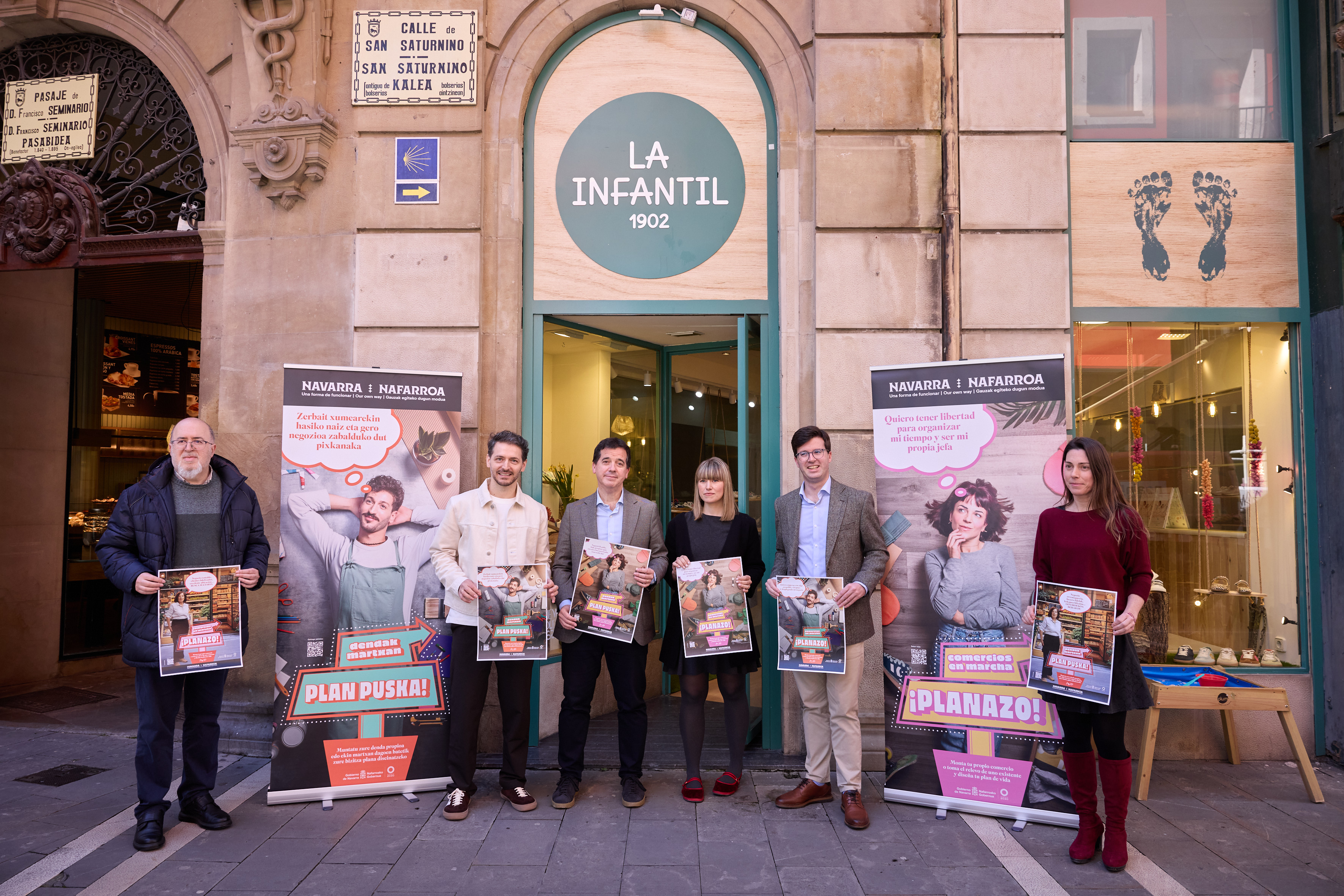 Navarra lanza una campaña de prestigio de la figura del comerciante bajo el lema 