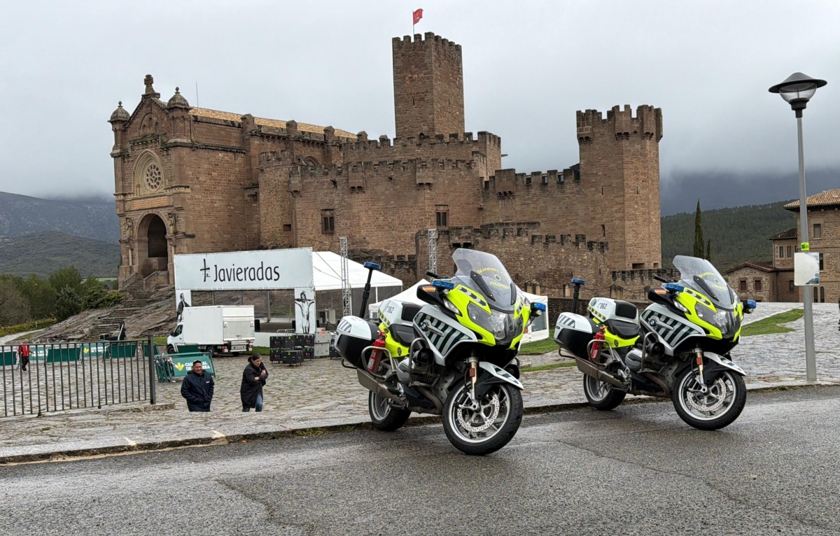 Guardia Civil garantiza la seguridad de 15.000 peregrinos en una multitudinaria segunda Javierada sin incidentes