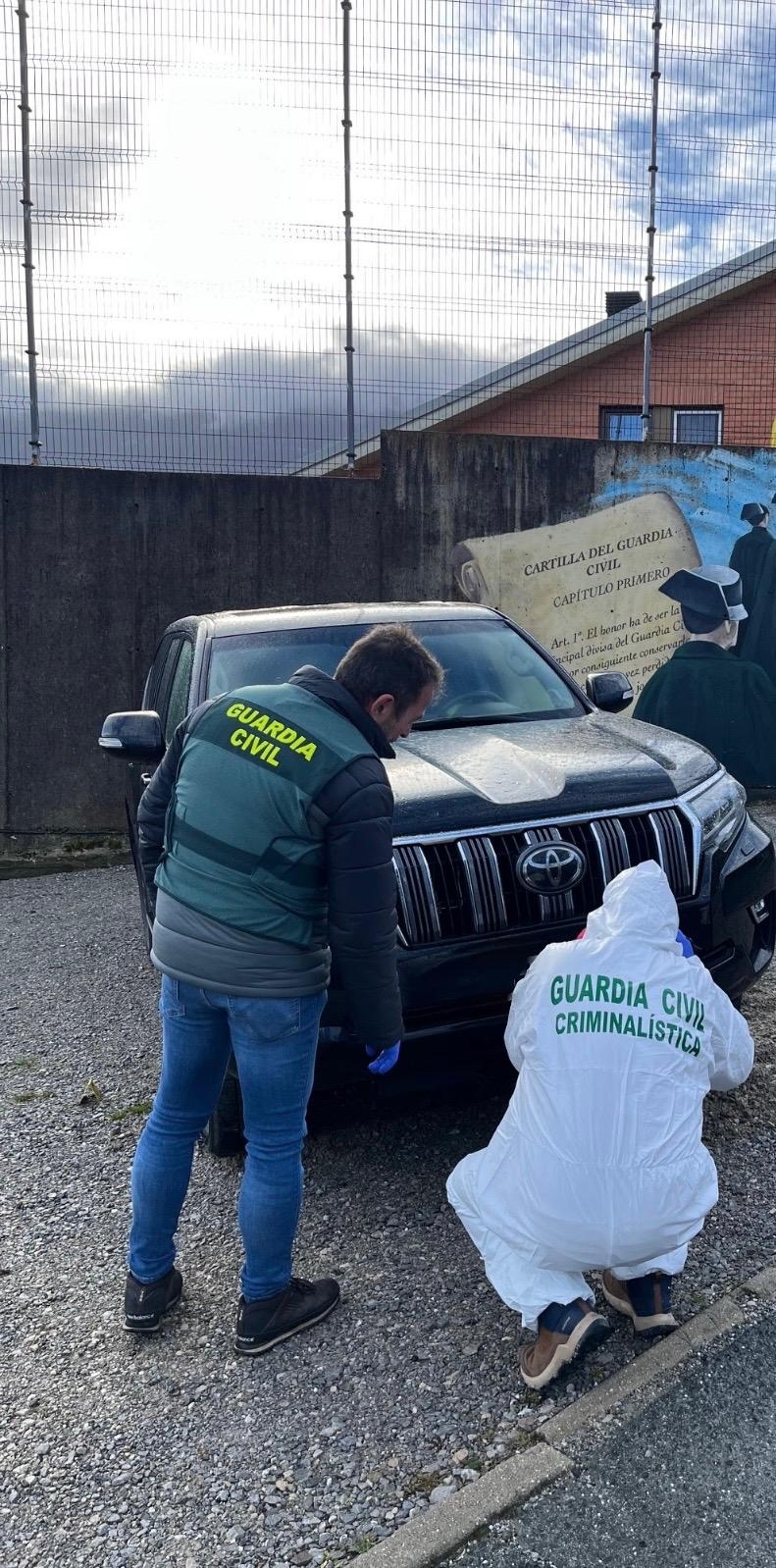 Recuperan en Georgia un vehículo de alta gama robado en Gorraiz 