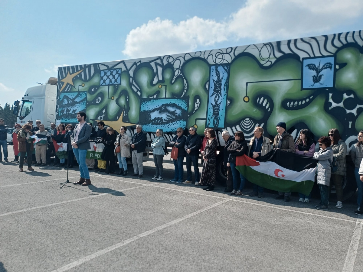 ANARASD envía su camión número 26 con siete toneladas de ayuda humanitaria a los campamentos saharauis de Tindouf