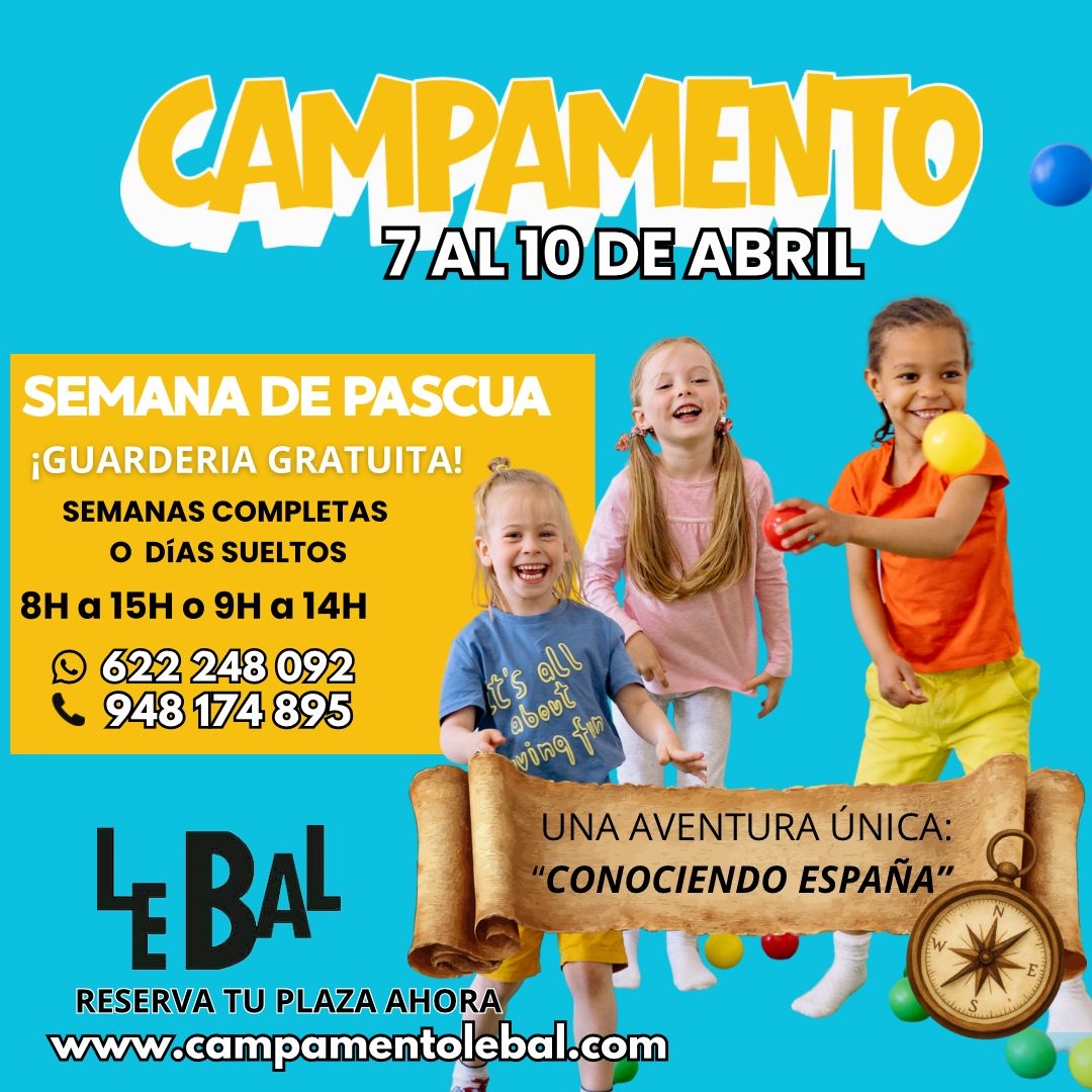 Campamento de Semana Santa en Le Bal: conciliación,  diversión y aprendizaje para tus hijos