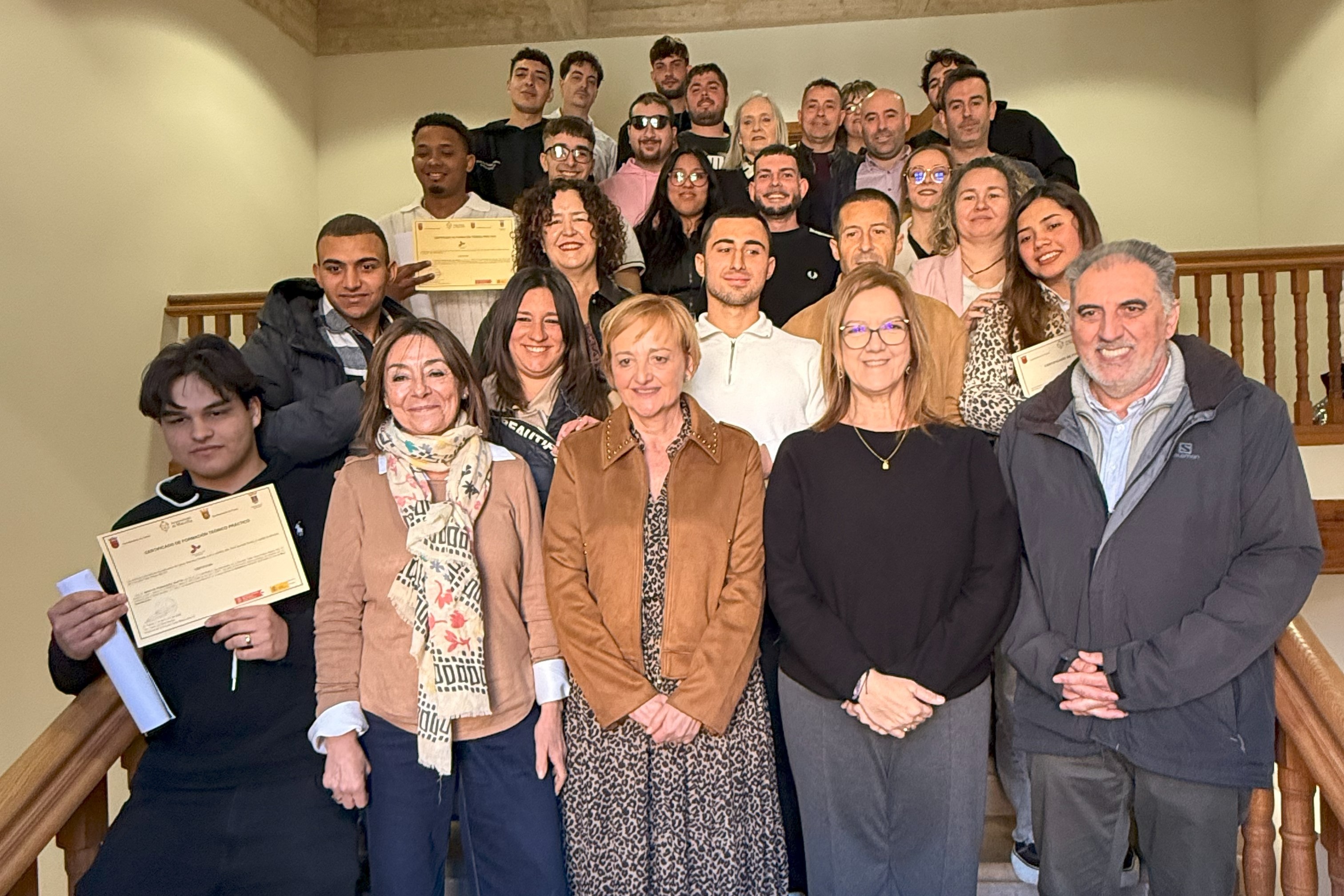 17 jóvenes finalizan la Escuela Taller Ribera Alta en soldadura