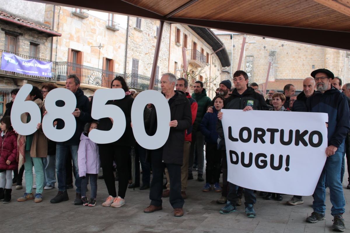 Más de 6.850 alegaciones contra el TAV reavivan la contestación social en Sakana