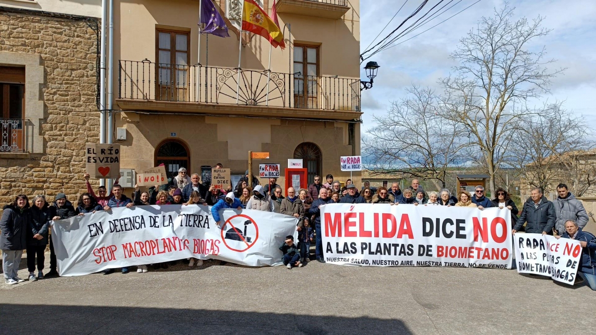 La oposición a las macroplantas de biogás llega a Murillo el Cuende