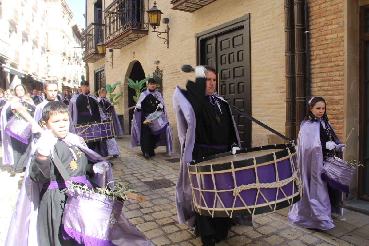 [GALERIA] Tudela celebra la bendición y procesión de Ramos con salida desde la iglesia de San Jorge