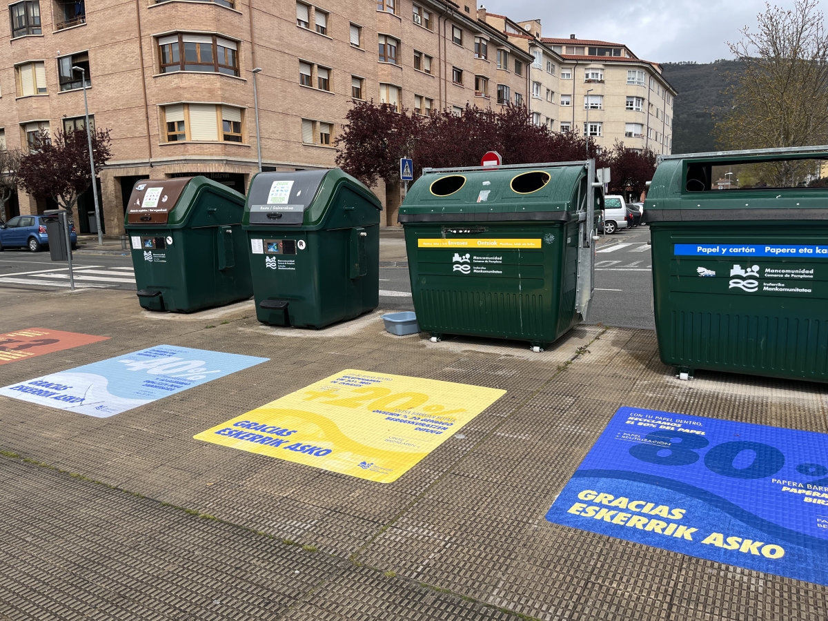 Mancomunidad refuerza la lucha contra el bolseo en Berriozar con varias medidas