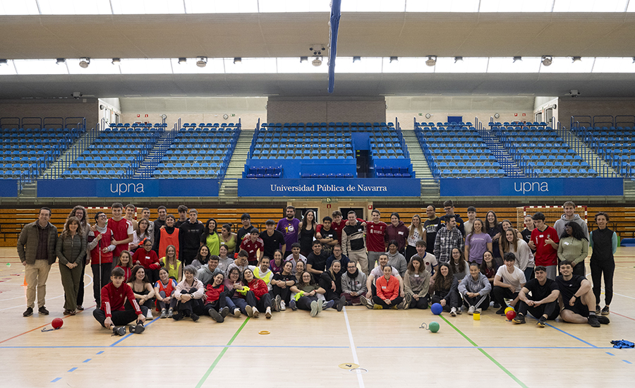 La UPNA y la Universidad de Burgos impulsan el deporte inclusivo con una jornada de convivencia en Pamplona