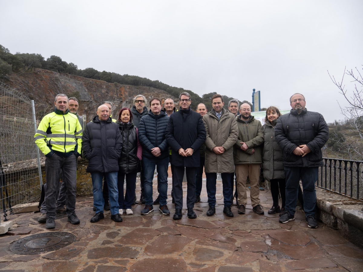 El Gobierno de La Rioja abre el histórico puente de hierro de Ortigosa de Cameros para la Semana Santa